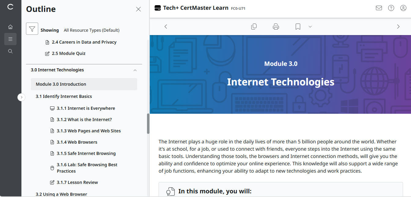 CertMaster Learn – Tech+ (V6) – (New Account ) 2-Month Access