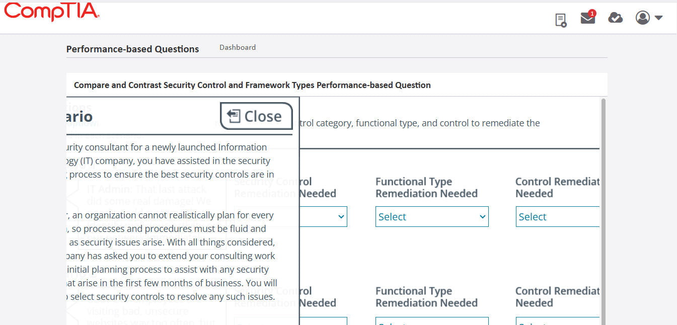 Best Offer (SY0-701) - CompTIA Security+ CertMaster Learn + Labs (3 Month)