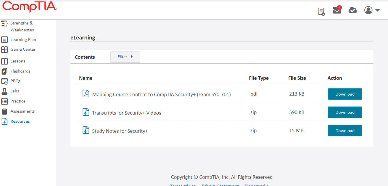 CompTIA Security+ CertMaster Learn + Labs (SY0-701) (3 Months)
