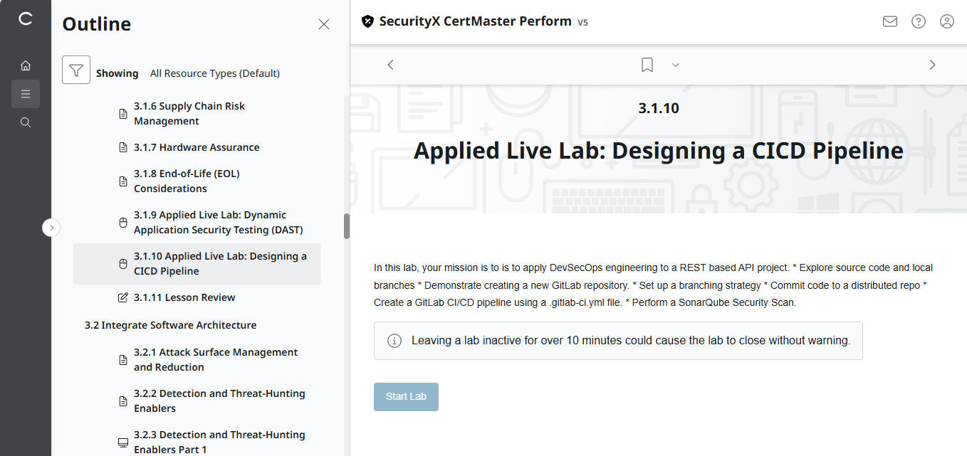 CertMaster Perform for CompTIA SecurityX (CASP+) CAS-005  3-Month Access (🛒Special Offer)